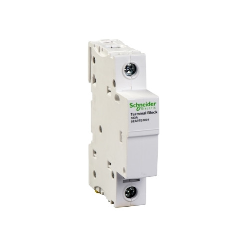 Schneider Electric, SEA9TB1001, Acti9, Terminal Block, 100 Amp, 1 Pole,