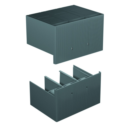 ABB, 1SDA054959R1, Tmax T4 Insulating High Terminal Covers, For 4 Pole MCCBs (1 Pair)