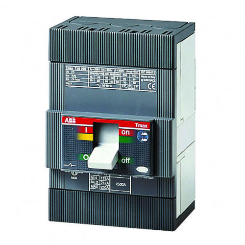 ABB, 1SDA054489R1, Tmax T5, Thermomagnetic MCCB, 4 Pole, 500 Amp, 50kA, Fixed Mounting, Front Terminal Connected
