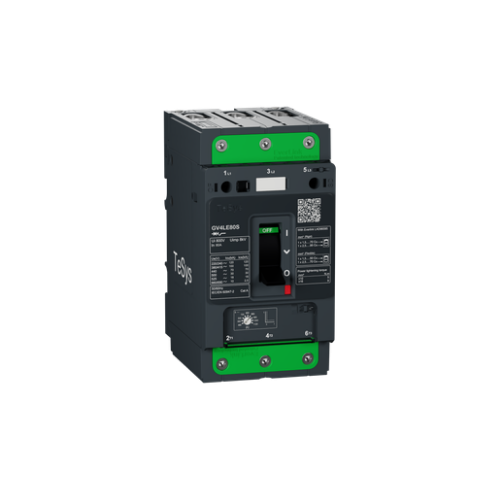 Schneider Electric, TeSys GV4 - Magnetic Circuit Breaker - 3p 80A 100kA - with EverLink