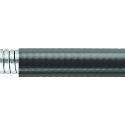 Flexicon, LTP Galvanised Steel, PVC Coated, Liquid Tight Conduit, Black, Outside Ø 26.4mm, Inside Ø 21.0mm