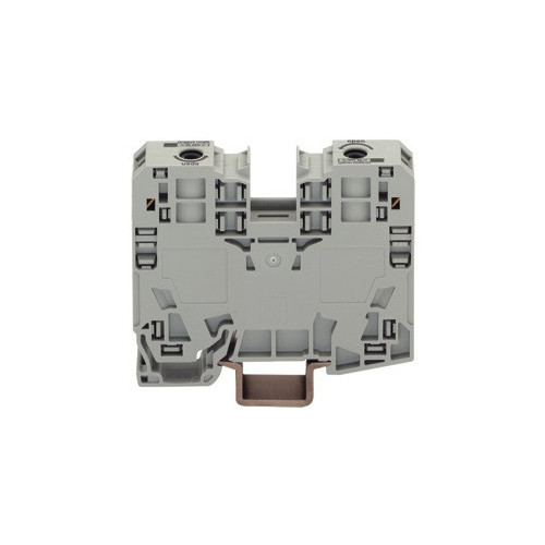 Wago, 285-135, Power Cage Clamp, 2 Conductor Through Terminal, 35mm, Grey