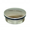 M63 Nickel Plated Brass Domed Top Blanking Plug IP68