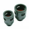 M12, Black, Quick Fit External Gland, Nylon PA66, Fixed Type, To Suit GSC10 Conduits, IP68