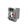 ABB, MCBH-01, 1SFA611605H1110, 3 Module, Auxiliary Contact Block Holder, Fitted With, 1 x N/C, 8 Amp, Auxiliary Contact Block.