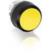 ABB, MP1-10Y, 1SFA611100R1003, Yellow, Flush Pushbutton, Momentary Action, Black Plastic Bezel.