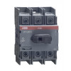 ABB, OT125F3, 1SCA105033R1001, Switch Disconnector, 3 Pole, 125 Amps, AC22, Front Operated, Din Rail Mounting.