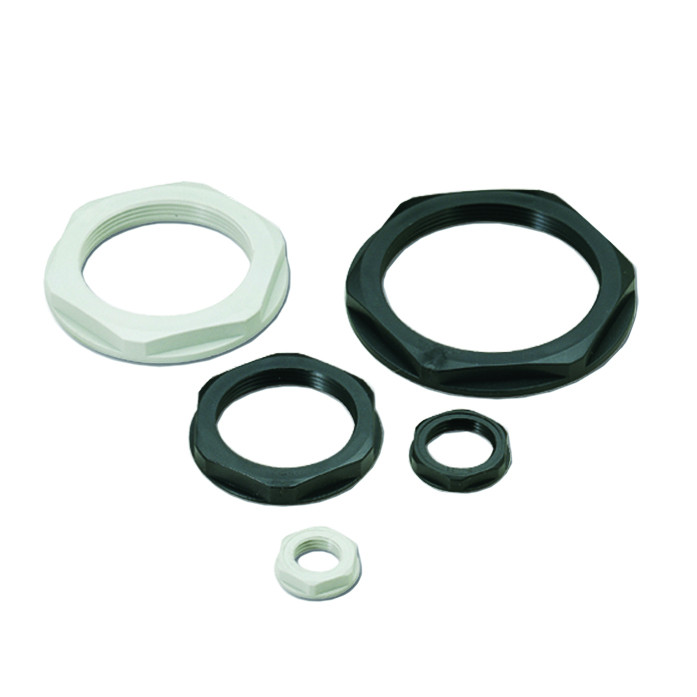 TLA Distribution Ltd 40mm, Light Grey, PVC Locknut