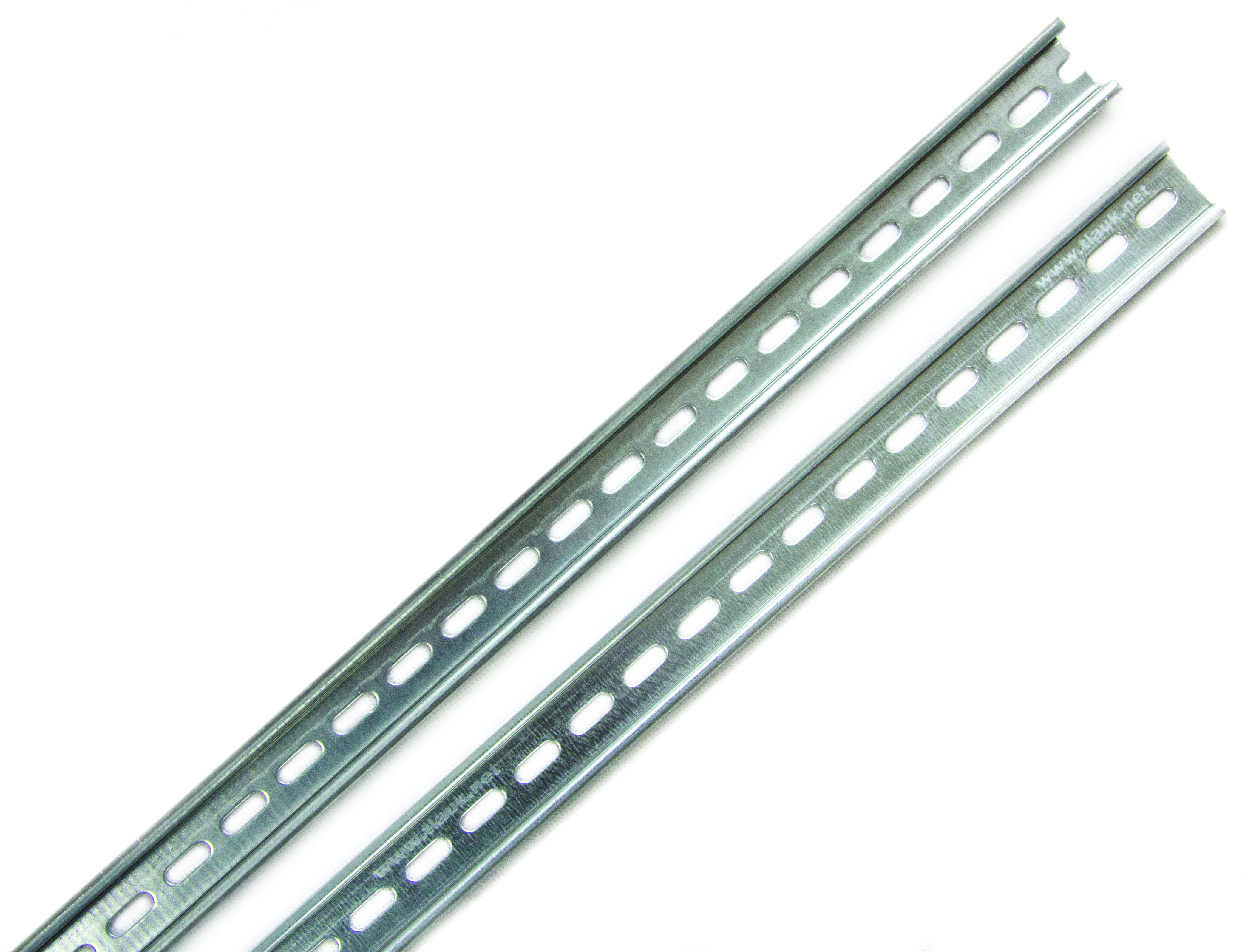 4-Pack Aluminum DIN Rails - 35mm X 7.5mm (4" Length) For Electrical Projects - Foto 4
