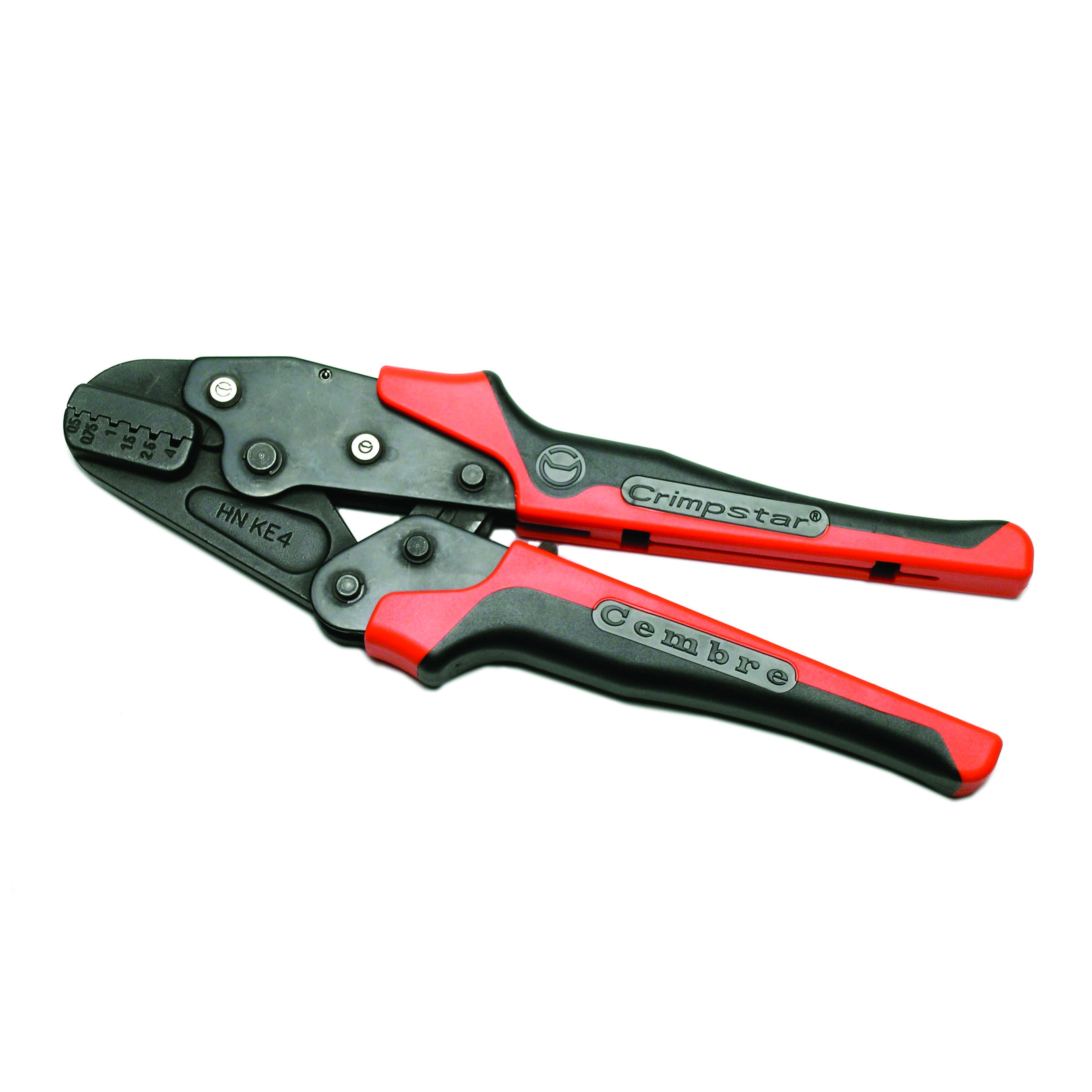 TLA Distribution Ltd HNKE4 Cembre Ratchet Crimping Tool To Suit Single & Twin Bootlace